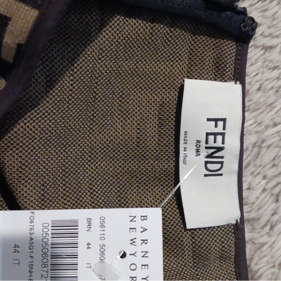 FENDI Monogram Mini Skirt - Picture 6 of 8